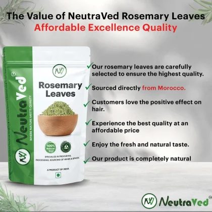 Rosemary Leaves+Comb Applicator+Mist Spray Bottle+Neem Comb image 6